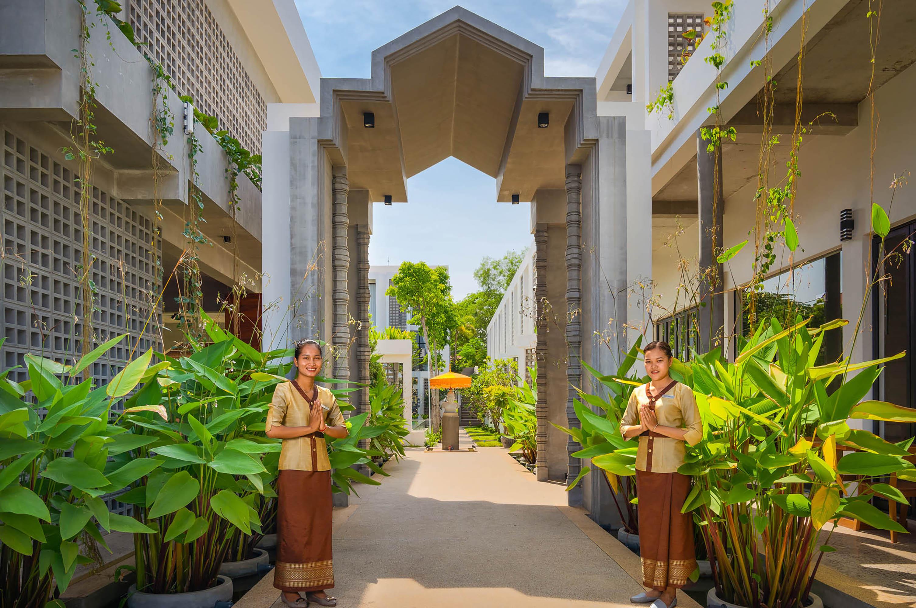 Phka Chan Hotel Siem Reap Eksteriør billede